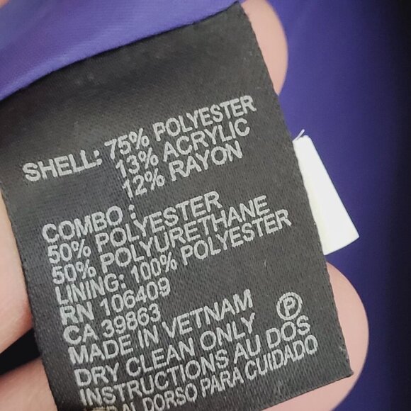 Tahari Arthur S. Levine Petite 12P Womens Tweed Blazer Jacket   JPT - Picture 5 of 8